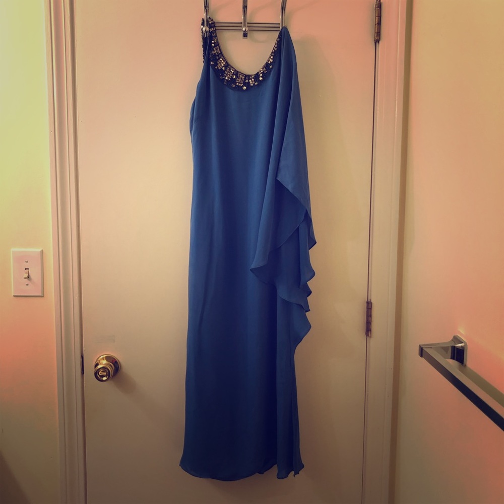 Asymmetrical bcbg dress